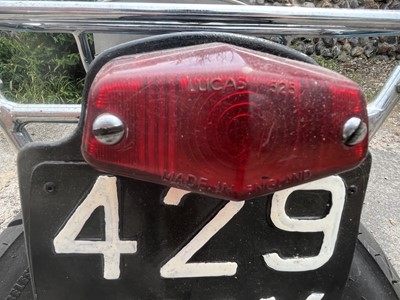 Lot 107 - 1960 Triumph Tigress 175