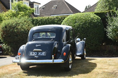 Lot 112 - 1954 Citroen Traction Avant Light 15