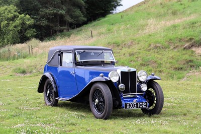 Lot 1935 MG NB Magnette Faux Cabriolet