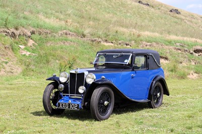 Lot 1935 MG NB Magnette Faux Cabriolet
