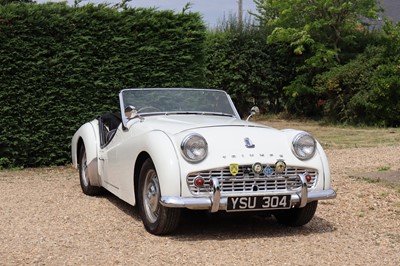 Lot 1960 Triumph TR3A