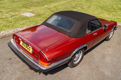 Lot 100 - 1988 Jaguar XJ-S Convertible