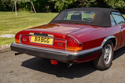Lot 100 - 1988 Jaguar XJ-S Convertible