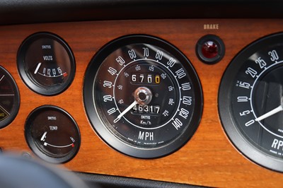 Lot 43 - 1972 Triumph Stag