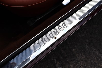 Lot 43 - 1972 Triumph Stag