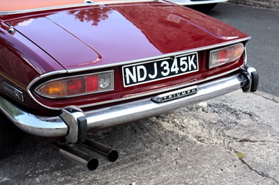 Lot 43 - 1972 Triumph Stag