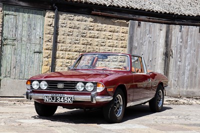 Lot 43 - 1972 Triumph Stag