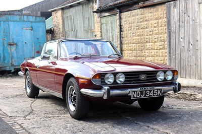 Lot 43 - 1972 Triumph Stag