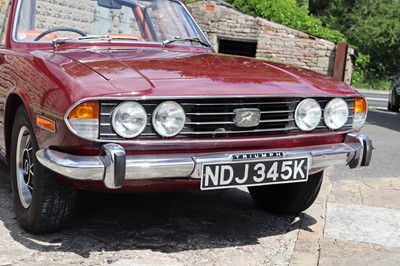 Lot 43 - 1972 Triumph Stag