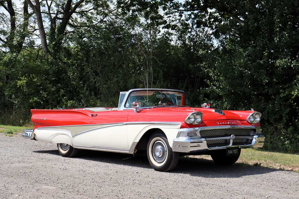 Lot 1958 Ford Fairlane 500 Skyliner Retractable Hard Top