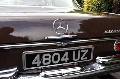 Lot 53 - 1968 Mercedes-Benz 250 SE Saloon