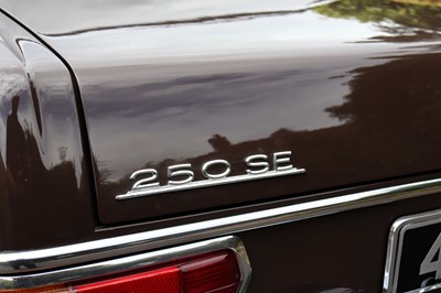 Lot 53 - 1968 Mercedes-Benz 250 SE Saloon