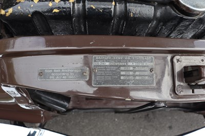 Lot 53 - 1968 Mercedes-Benz 250 SE Saloon