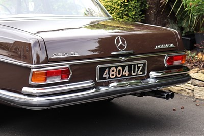 Lot 53 - 1968 Mercedes-Benz 250 SE Saloon