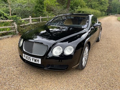 Lot 38 - 2005 Bentley Continental GT