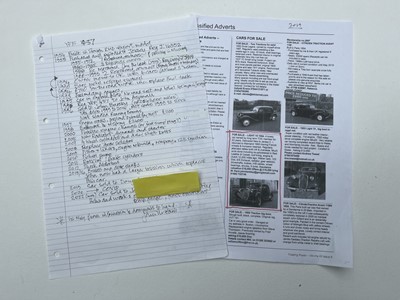 Lot 21 - 1954 Citroen Traction Avant Light 15