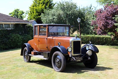 Lot 120 - 1926 Armstrong Siddeley 14hp Chiltern Coupe