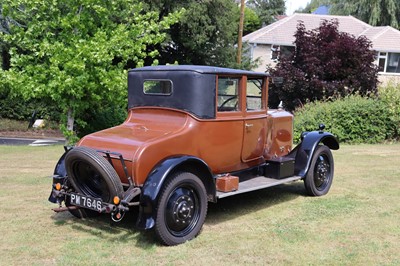 Lot 120 - 1926 Armstrong Siddeley 14hp Chiltern Coupe