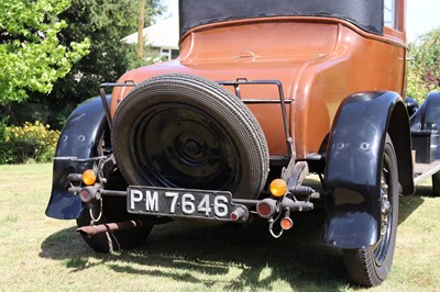 Lot 120 - 1926 Armstrong Siddeley 14hp Chiltern Coupe