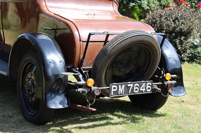 Lot 120 - 1926 Armstrong Siddeley 14hp Chiltern Coupe