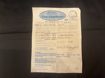 Lot 124 - 1919 ABC Skootamota