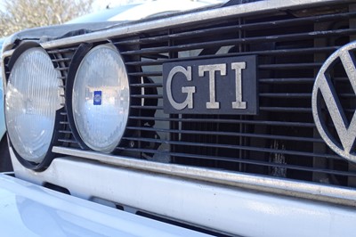 Lot 64 - 1984 Volkswagen Golf GTi Cabriolet