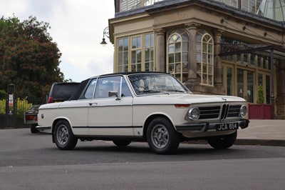 Lot 13 - 1973 BMW 2002 Baur Cabriolet