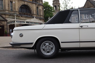 Lot 13 - 1973 BMW 2002 Baur Cabriolet