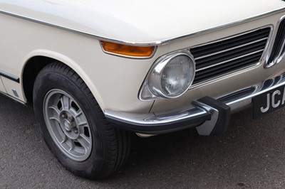 Lot 13 - 1973 BMW 2002 Baur Cabriolet