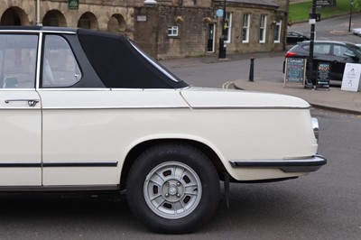 Lot 13 - 1973 BMW 2002 Baur Cabriolet