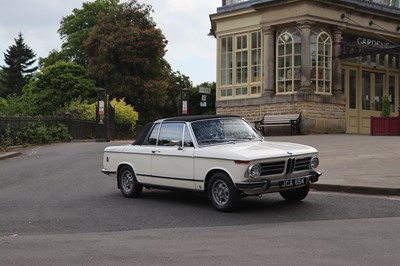 Lot 13 - 1973 BMW 2002 Baur Cabriolet