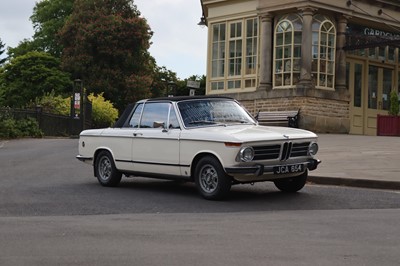 Lot 13 - 1973 BMW 2002 Baur Cabriolet