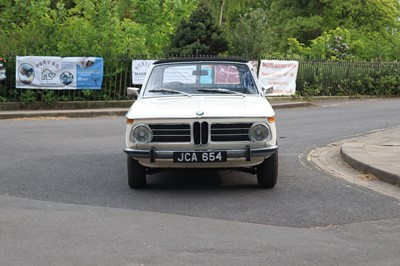 Lot 13 - 1973 BMW 2002 Baur Cabriolet
