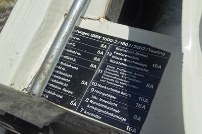 Lot 13 - 1973 BMW 2002 Baur Cabriolet