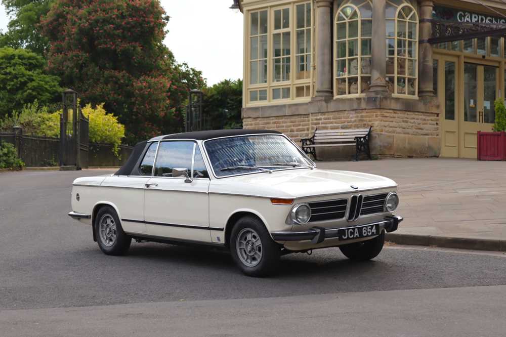 Lot 13 - 1973 BMW 2002 Baur Cabriolet
