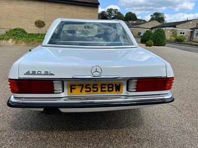 Lot 75 - 1988 Mercedes-Benz 420 SL