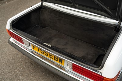 Lot 75 - 1988 Mercedes-Benz 420 SL