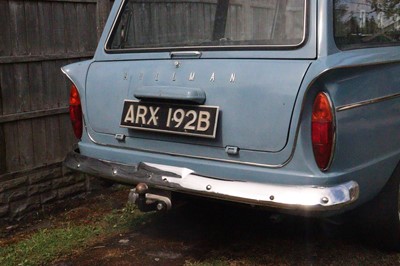 Lot 7 - 1964 Hillman Super Minx Estate