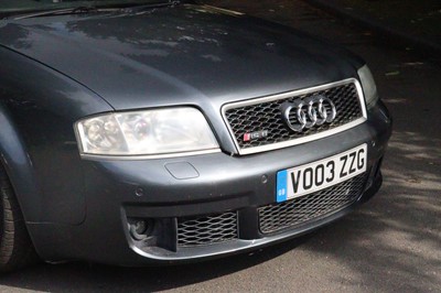 Lot 86 - 2003 Audi RS6 Avant