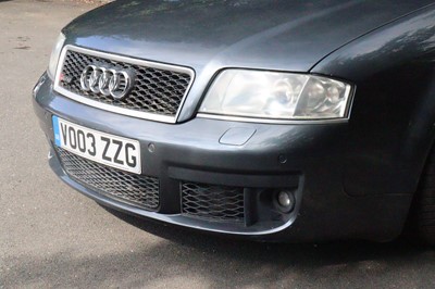 Lot 86 - 2003 Audi RS6 Avant