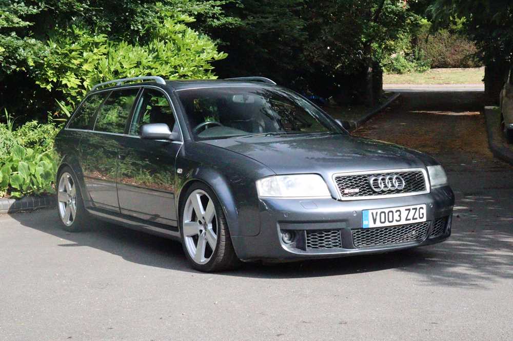 Lot 86 - 2003 Audi RS6 Avant