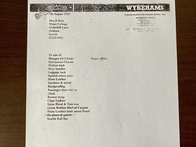 Lot 25 - 1995 Morgan 4/4
