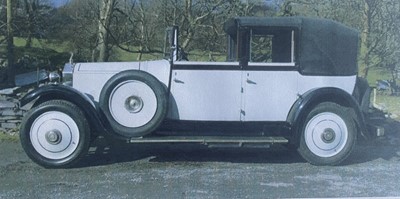 Lot 57 - 1927 Rolls-Royce 20hp Three-Position Cabriolet by Hooper