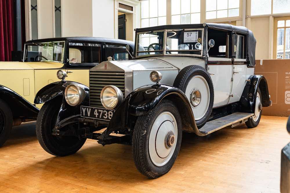 Lot 57 - 1927 Rolls-Royce 20hp Three-Position Cabriolet by Hooper