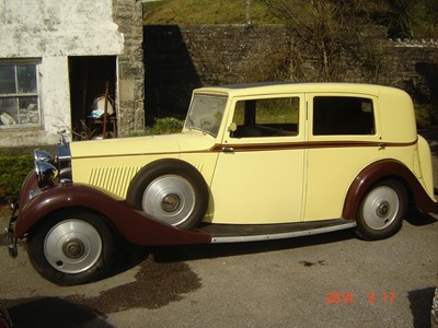 Lot 126 - 1935 Rolls-Royce 20/25 'Sports Enclosed Limousine' by Hooper