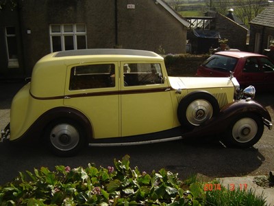 Lot 126 - 1935 Rolls-Royce 20/25 'Sports Enclosed Limousine' by Hooper