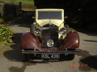 Lot 126 - 1935 Rolls-Royce 20/25 'Sports Enclosed Limousine' by Hooper