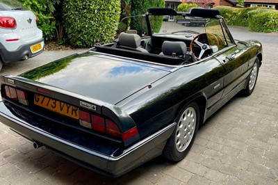 Lot 106 - 1990 Alfa Romeo Spider Quadrifoglio
