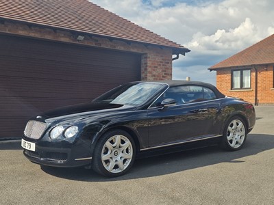Lot 40 - 2009 Bentley Continental GTC Mulliner
