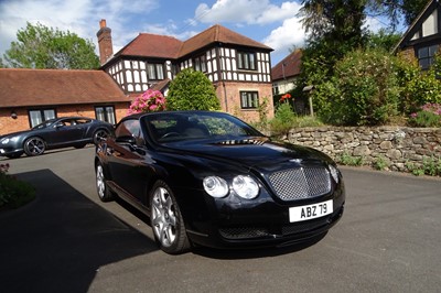 Lot 40 - 2009 Bentley Continental GTC Mulliner